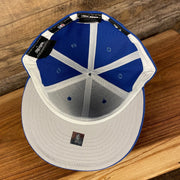 under brim and inside of the Just Don X NBA Philadelphia 76ers All Star Weekend Black 59Fifty Fitted Cap