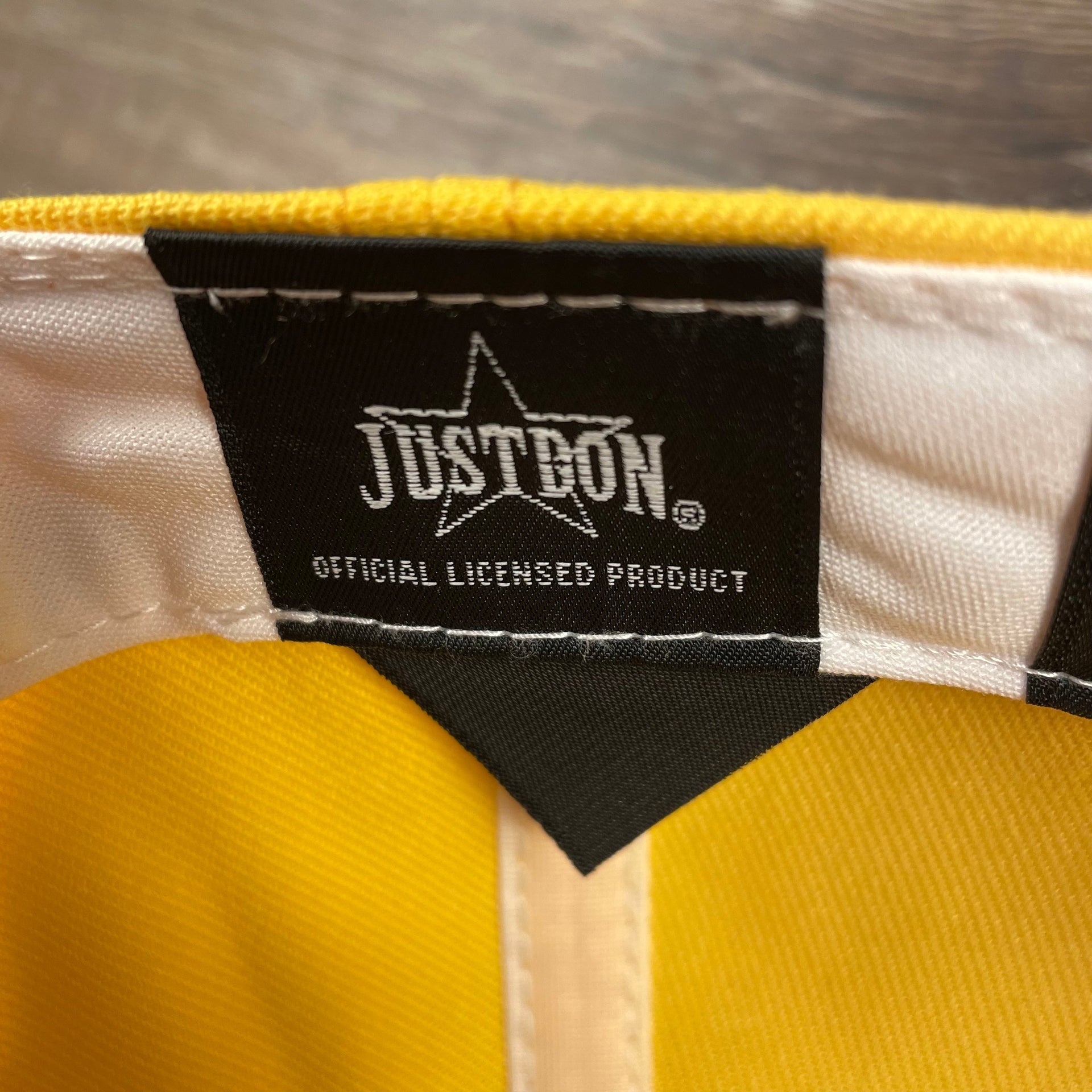 just don logo Just Don X NBA Los Angles Lakers All Star Weekend Yellow 59Fifty Fitted Cap