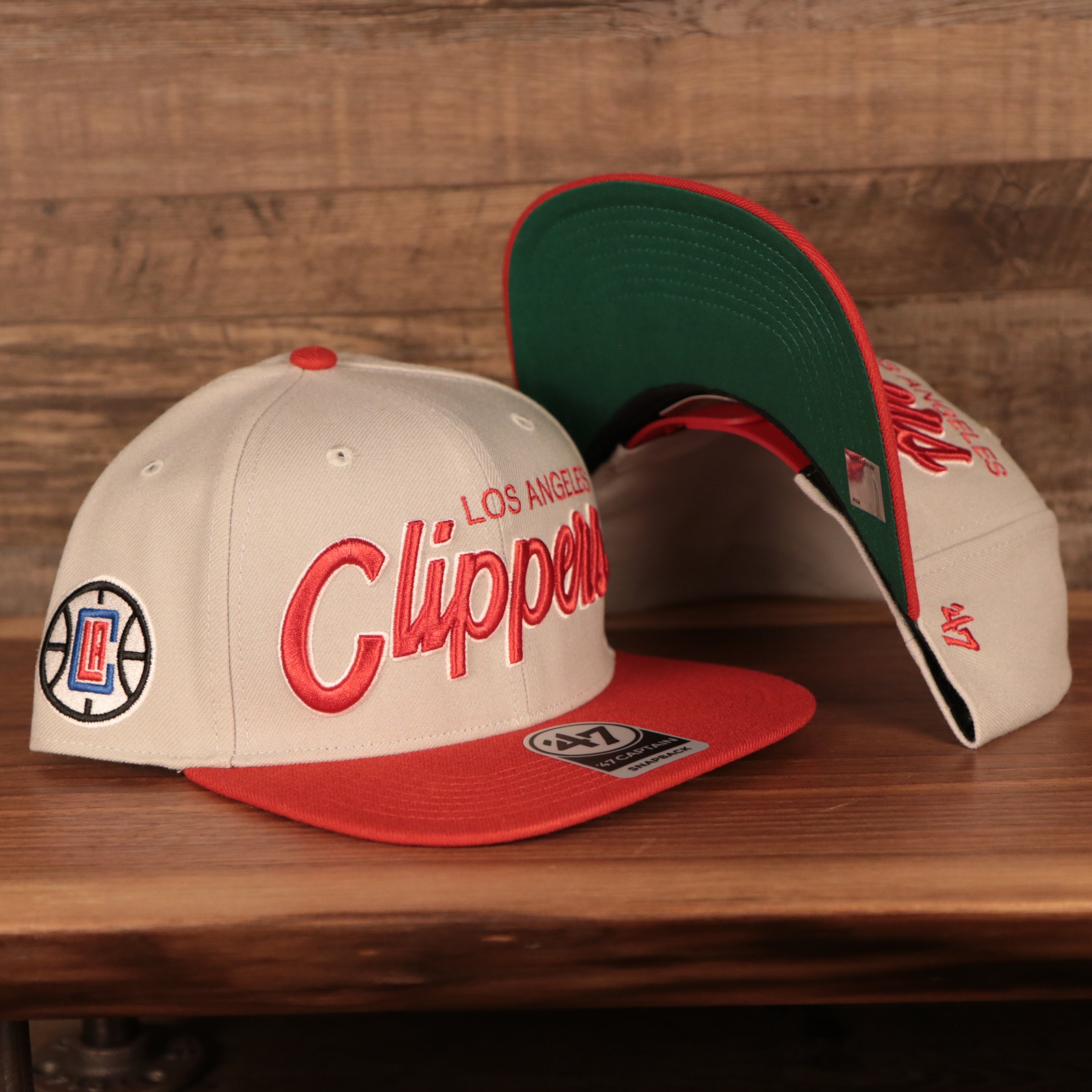 La Clippers '47 Brand Clippers No Shot Captain Snapback Hat