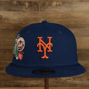 New York Mets "City Cluster" Side Patch Gray Bottom Royal 59Fifty Fitted Cap