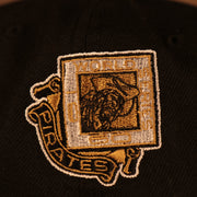1960 world series logo Pittsburgh Pirates Cooperstown "Championship Rings" All Over Side Patch Gray Bottom 59FIFTY Fitted Cap