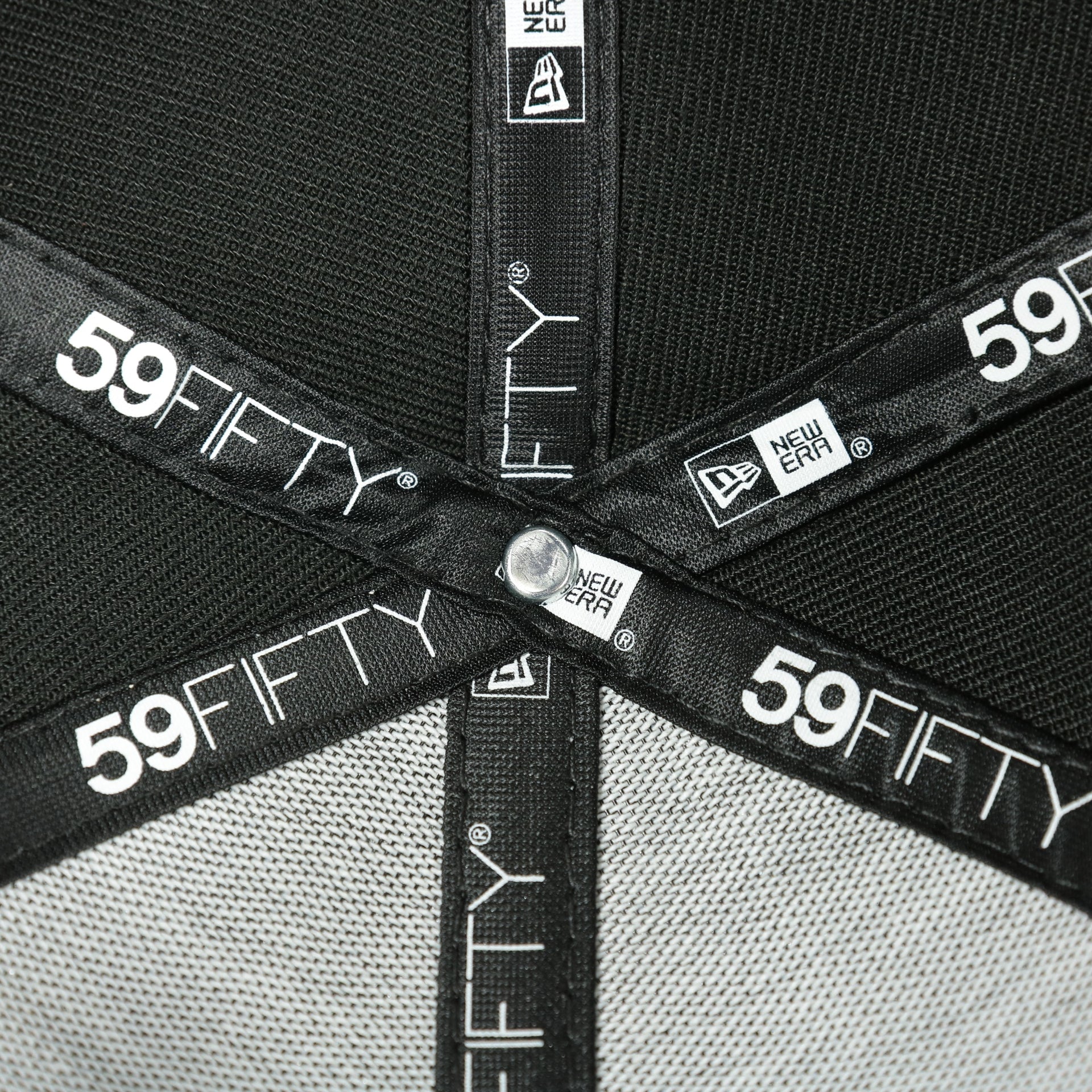 new era taping on the Philadelphia Phillies Cooperstown Planetary Space Scenery Grey bottom | Black 59Fifty Fitted Cap