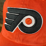 flyers logo Philadelphia Flyers Orange Adjustable Dad Hat