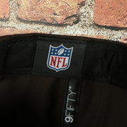 NFL label on the New Era Cleveland Browns 1959-1969 Vintage logo Grey Bottom | Brown 9Fifty Snapback Hat