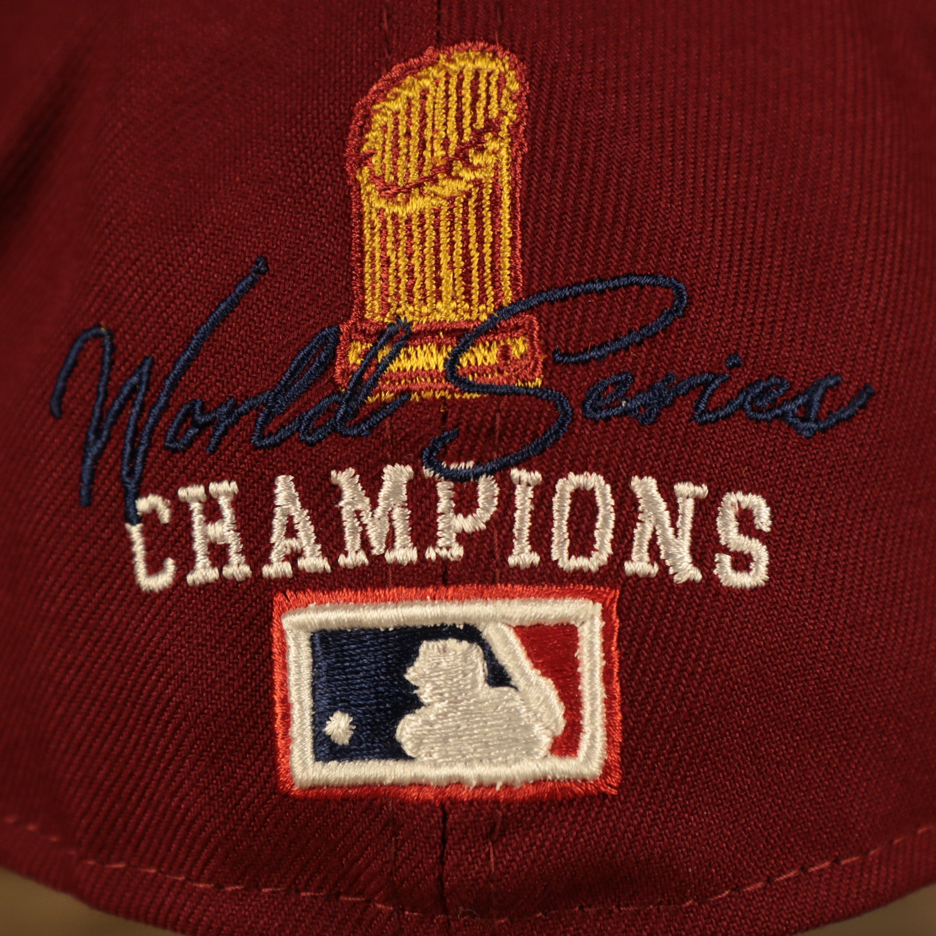 phillies world series championship logo Philadelphia Phillies Cooperstown "Championship Rings" All Over Side Patch Gray Bottom 59FIFTY Fitted Cap
