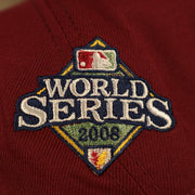phillies 2008 world series logo Philadelphia Phillies Cooperstown "Championship Rings" All Over Side Patch Gray Bottom 59FIFTY Fitted Cap