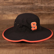 front of the Syracuse University Orange Navy Blue Panama Hat OSFM