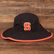 front of the Syracuse University Orange Navy Blue Panama Hat OSFM