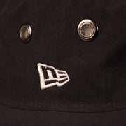 new era logo on the Syracuse University Orange Navy Blue Panama Hat OSFM