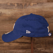 wearers left side of the Philadelphia 76ers Blue Adjustable Women's Dad Hat
