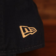 new era logo New York Mets Spring Training 2022 Mr. Met Retro On Field Blue Youth 9Forty Dad Hat