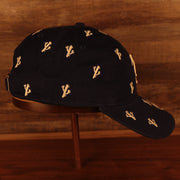 wearers right side of the Los Angeles Dodgers Spring Training 2022 Women's All Over Cactus Black 9Twenty Dad Hat