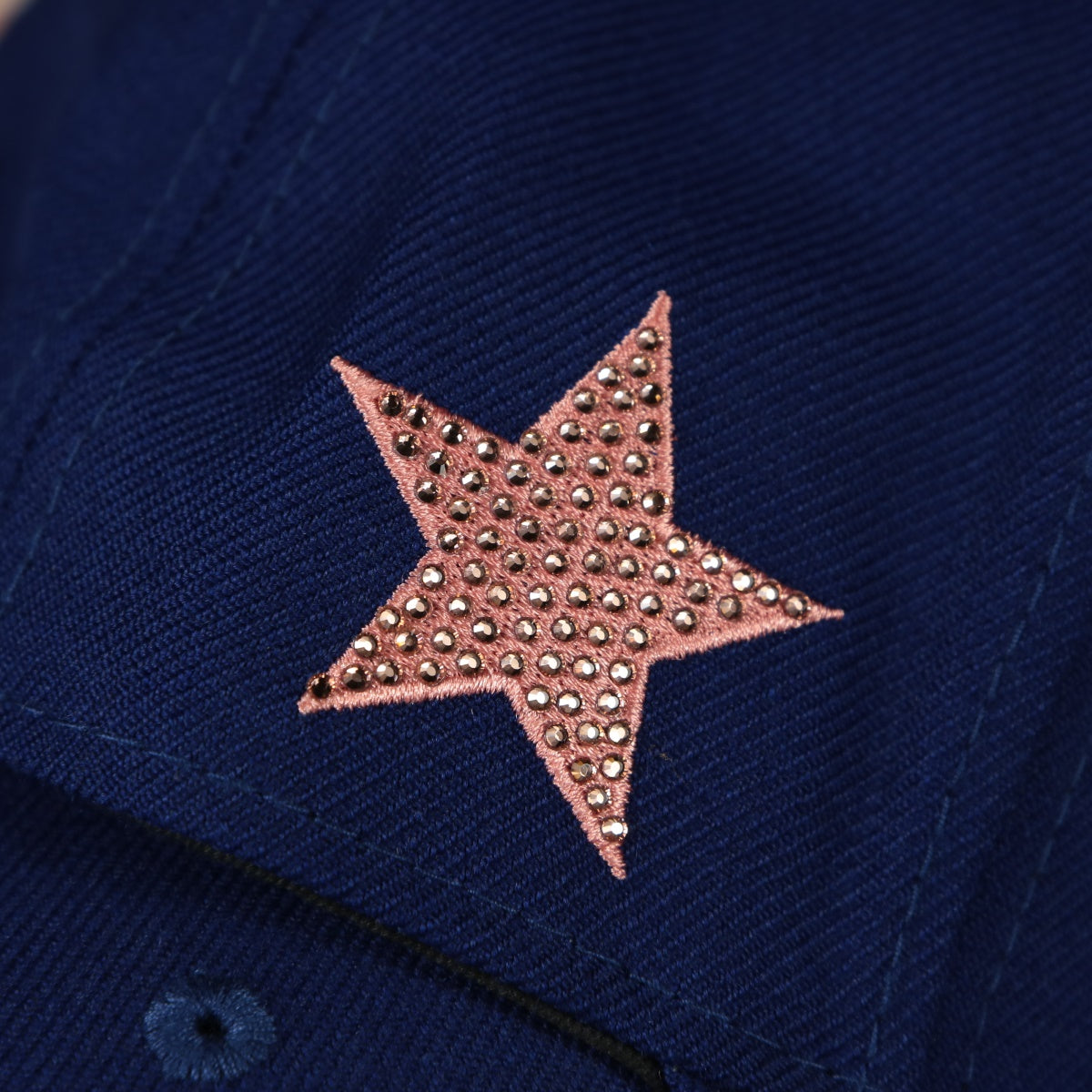 ice out side patch on the Los Angeles Dodgers Iced Out Side Patch Flower Star Gray Bottom Crystal Icons 59Fifty Fitted Cap