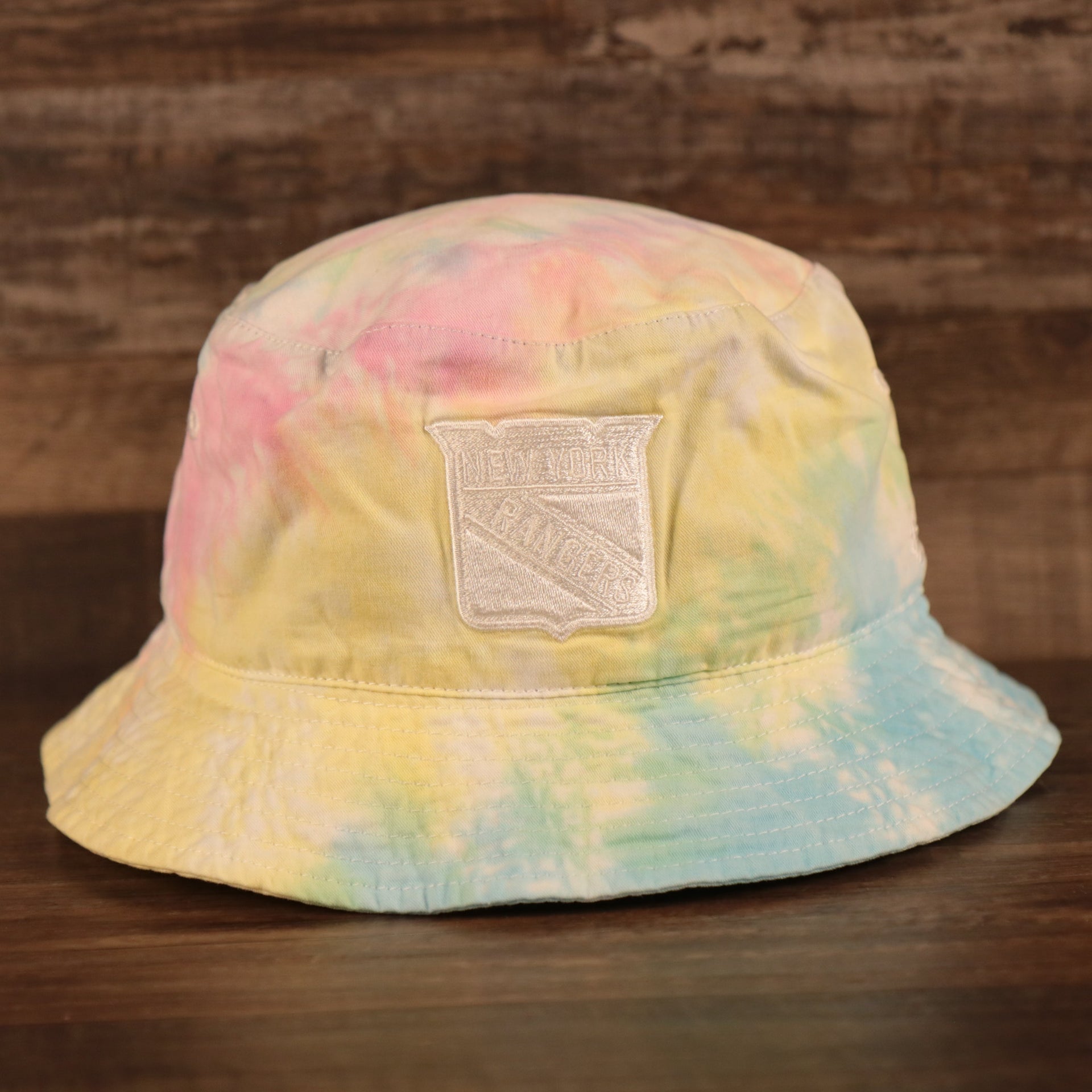 47 BRAND | NEW YORK RANGERS | LOGO FRONT | BUCKET HAT | TIE DYE | OSFM