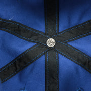 47 taping on the Philadelphia Athletics 1924 Elephant Logo Retro Royal Blue Clean Up Dad Hat