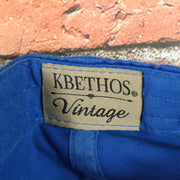 Royal Blue Blank Kid's Distressed Adjustable Dad Hat