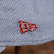 NEW ERA | PHILADELPHIA PHILLIES |  COOPERSTOWN PHILLIES LOGO FRONT | CUSTOM CAP | VINTAGE LOGO CAROLINA BLUE WITH CARDINAL LOGO | 9TWENTY DAD HAT | LIGHT BLUE | OSFM