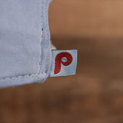 NEW ERA | PHILADELPHIA PHILLIES |  COOPERSTOWN PHILLIES LOGO FRONT | CUSTOM CAP | VINTAGE LOGO CAROLINA BLUE WITH CARDINAL LOGO | 9TWENTY DAD HAT | LIGHT BLUE | OSFM