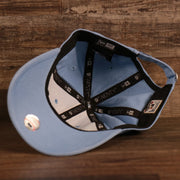 NEW ERA | PHILADELPHIA PHILLIES |  COOPERSTOWN PHILLIES LOGO FRONT | CUSTOM CAP | VINTAGE LOGO CAROLINA BLUE WITH CARDINAL LOGO | 9TWENTY DAD HAT | LIGHT BLUE | OSFM