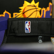 nba label on the Phoenix Suns City Skyline Side Patch 9Fifty Snapback Hat | Phoenix Skyline 950