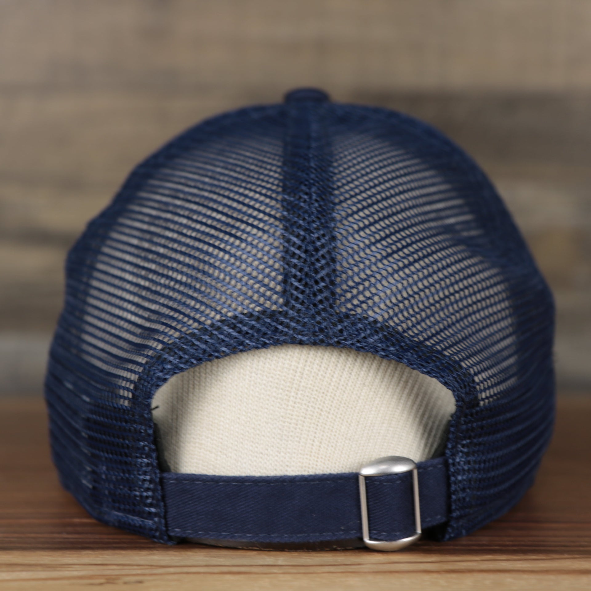 Back of the Tampa Bay Rays 2022 MLB Batting Practice 9Twenty Trucker Dad Hat