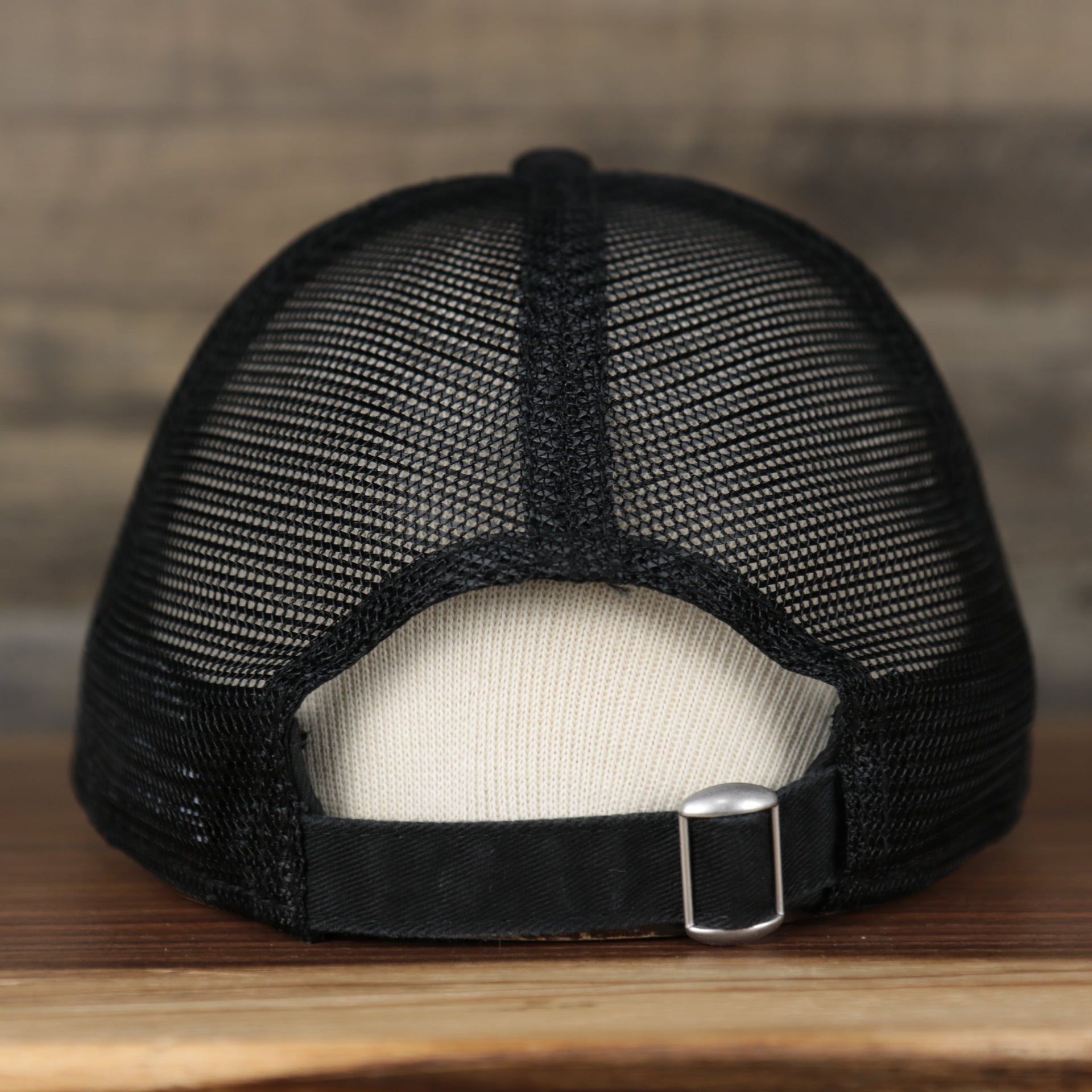 Back of the Pittsburgh Pirates 2022 MLB Batting Practice 9Twenty Trucker Dad Hat