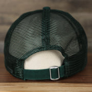 Back of the Oakland Athletics 2022 MLB Batting Practice On-Field Spring Training 9Twenty Trucker Dad Hat