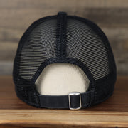Back of the New York Yankees 2022 MLB Batting Practice On-Field Spring Training 9Twenty Trucker Dad Hat