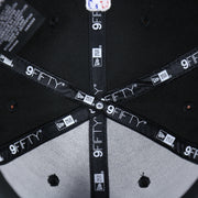 new era 9fifty taping on the Toronto Raptors City Skyline Side Patch 9Fifty Snapback Hat | Toronto Skyline 950
