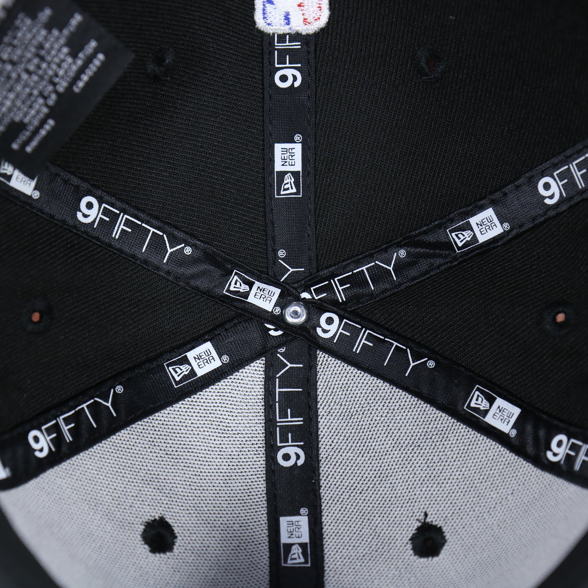 new era 9fifty taping on the Toronto Raptors City Skyline Side Patch 9Fifty Snapback Hat | Toronto Skyline 950