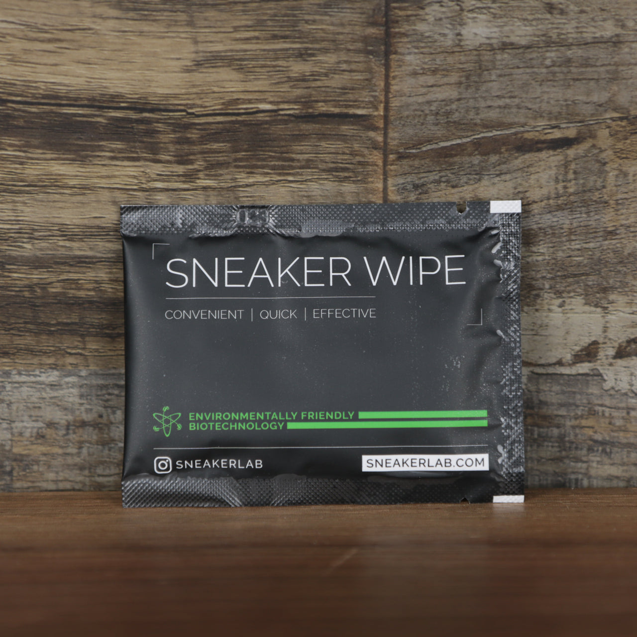 front of the Sneaker Cleaning Wipe Premium Shoe Care Portable Individual Wipe For Cleaning/Protecting/ and Deodorizing