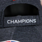 strap of the New England Patriots Locker Room Super Bowl LI Championship Trophy 9Forty Dad Hat