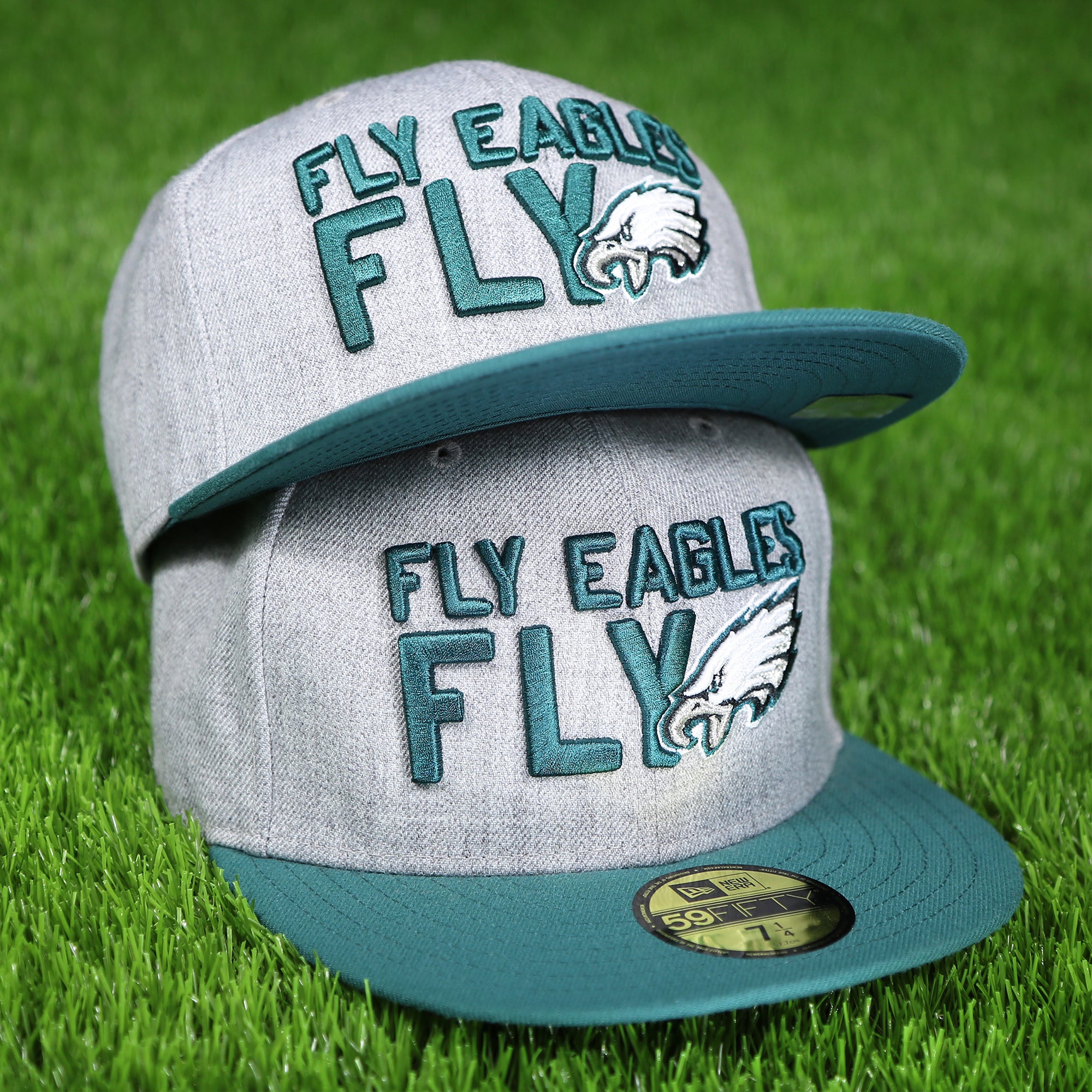 New Era 5950 Philadelphia Eagles Super Bowl LII Champion Teal