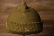 Eagles Youth Beanie | Philadelphia Eagles 2019 Salute To Service Beanie on the wearers right side is the new era logo on the cuff