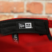 new era label on the Year Of The Rooster 2017 Chinese Zodiac Dad Hat | Red Baseball Hat