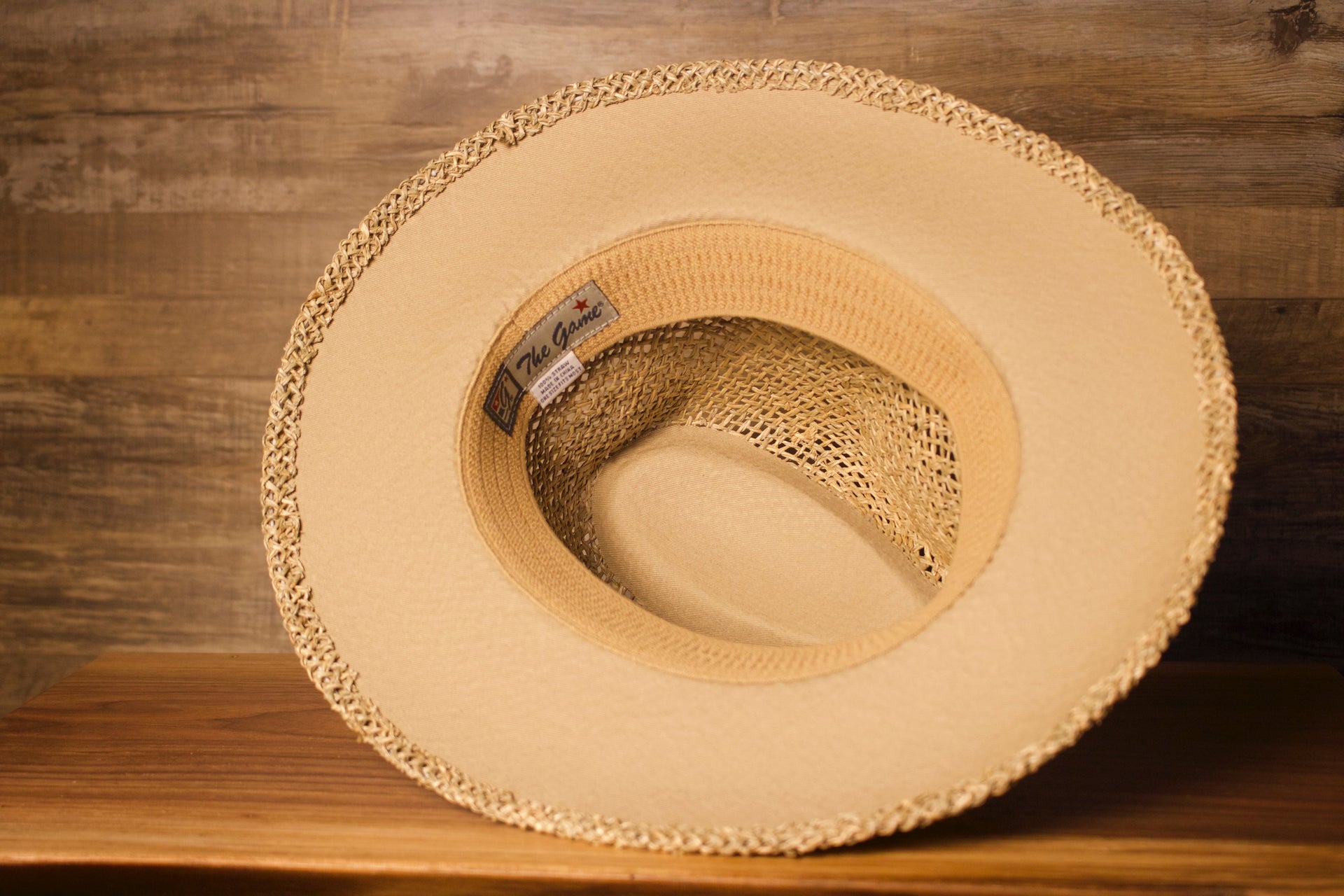 Wildwood Hat | Wildwood New Jersey Stone Colored Straw Hat |  OSFM this straw hat is osfm