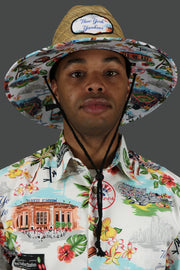 New York Yankees Straw Life Guard Hat Reyn Spooner
