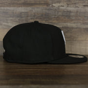 wearers right side of the Chicago White Sox MLB City Connect 2021 On-Field 59Fifty Black Bottom Fitted | Black