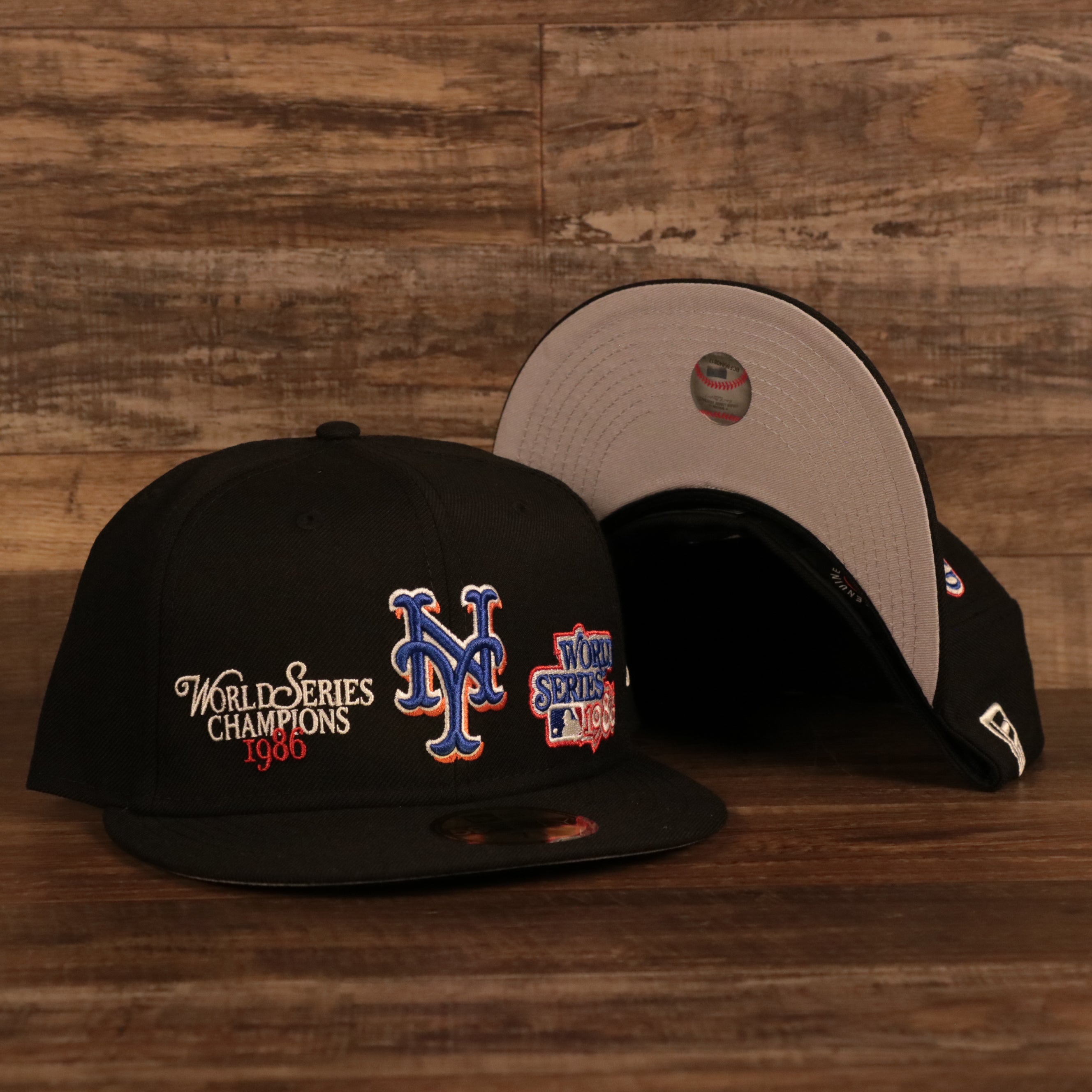 59Fifty Fitted NY Mets 1986 World Series Champions