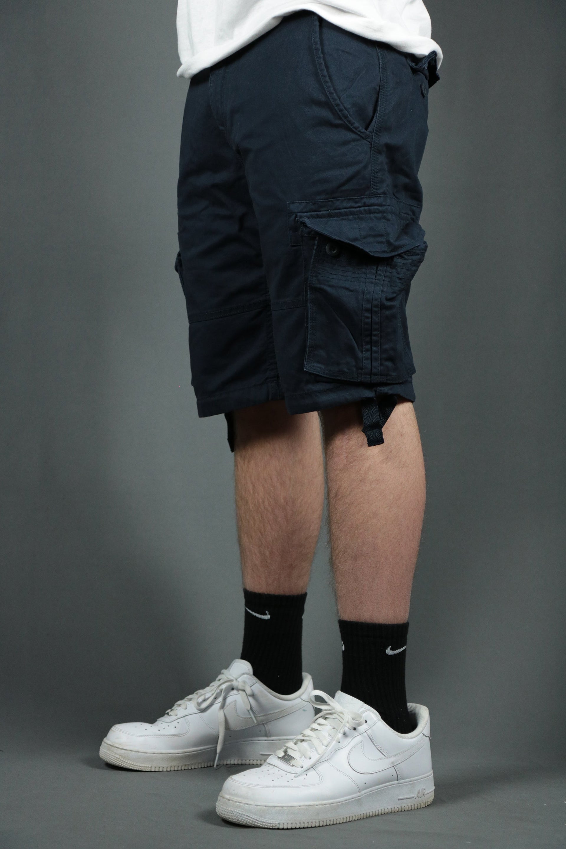 Jordan Craig Bedrock Cargo Shorts Navy