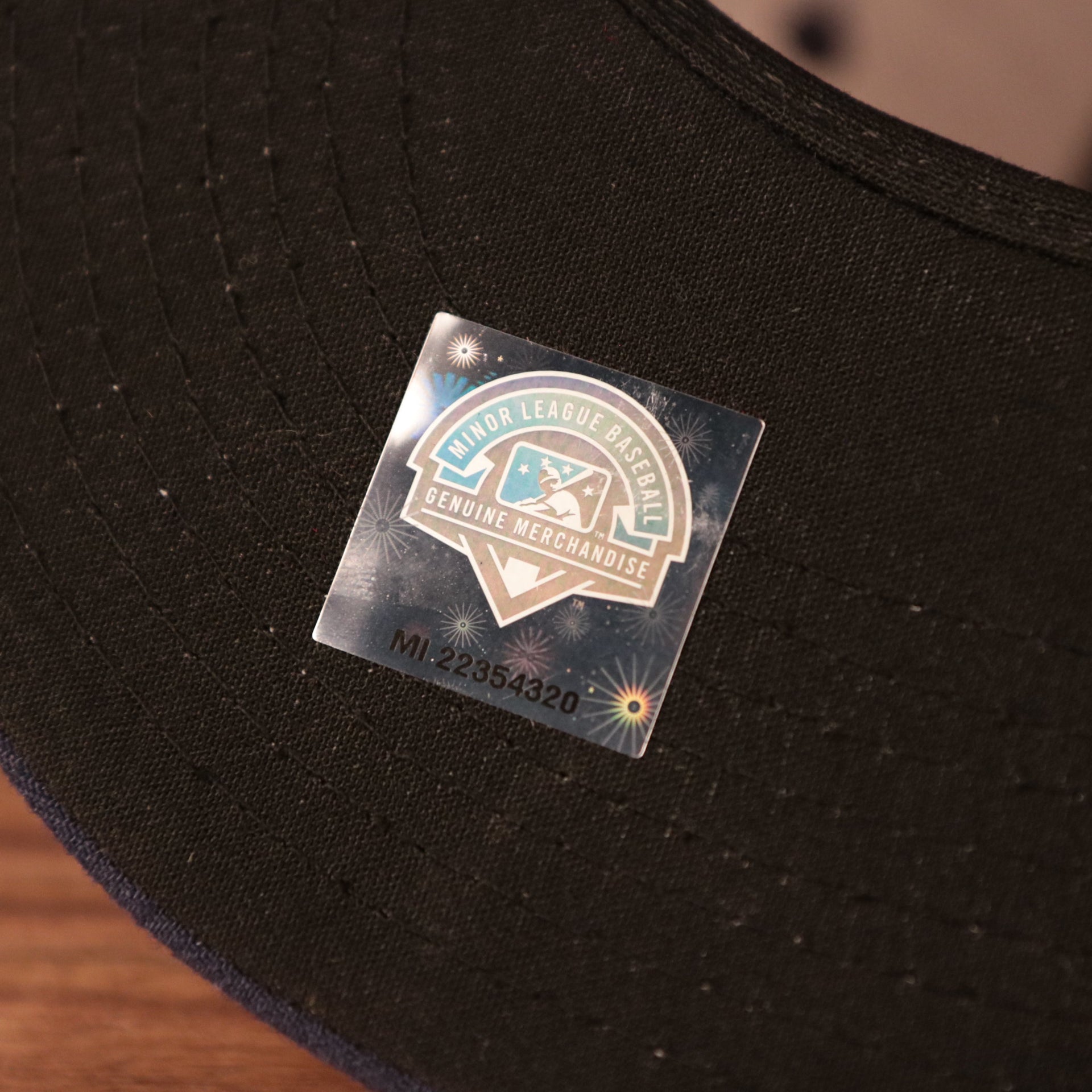 The genuine merchandise of the Minor League Baseball for the Lehigh Valley Iron Pigs in the MiLB Copa.