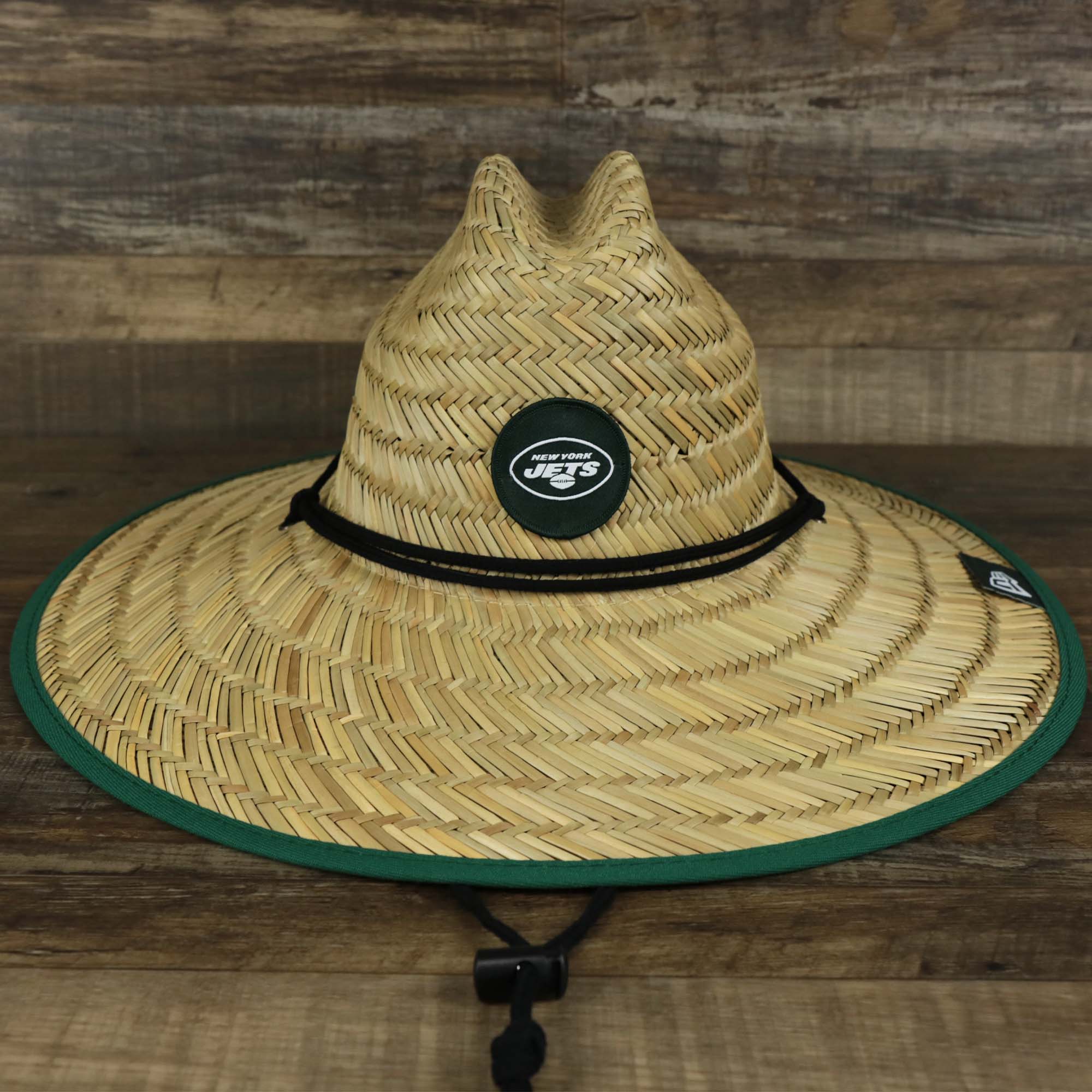 New York Jets On Field 2022 Summer Training Straw Hat