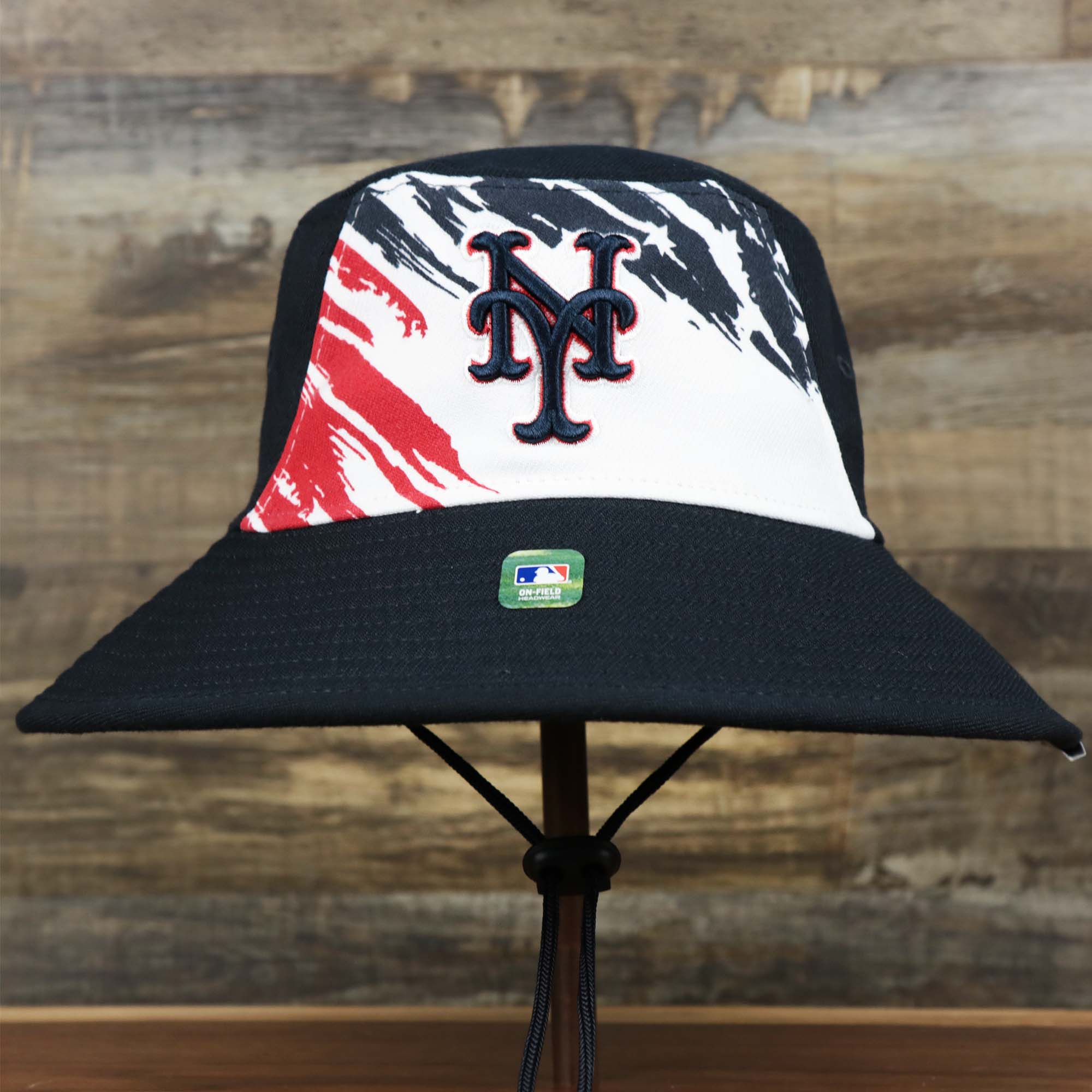 New York Mets New Era 4th of July Bucket Hat - Navy