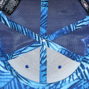 The inside of the New York Mets Metallic All Star Game MLB 2022 Side Patch 9Fifty Mesh Snapback | ASG 2022 Royal Blue Trucker Hat