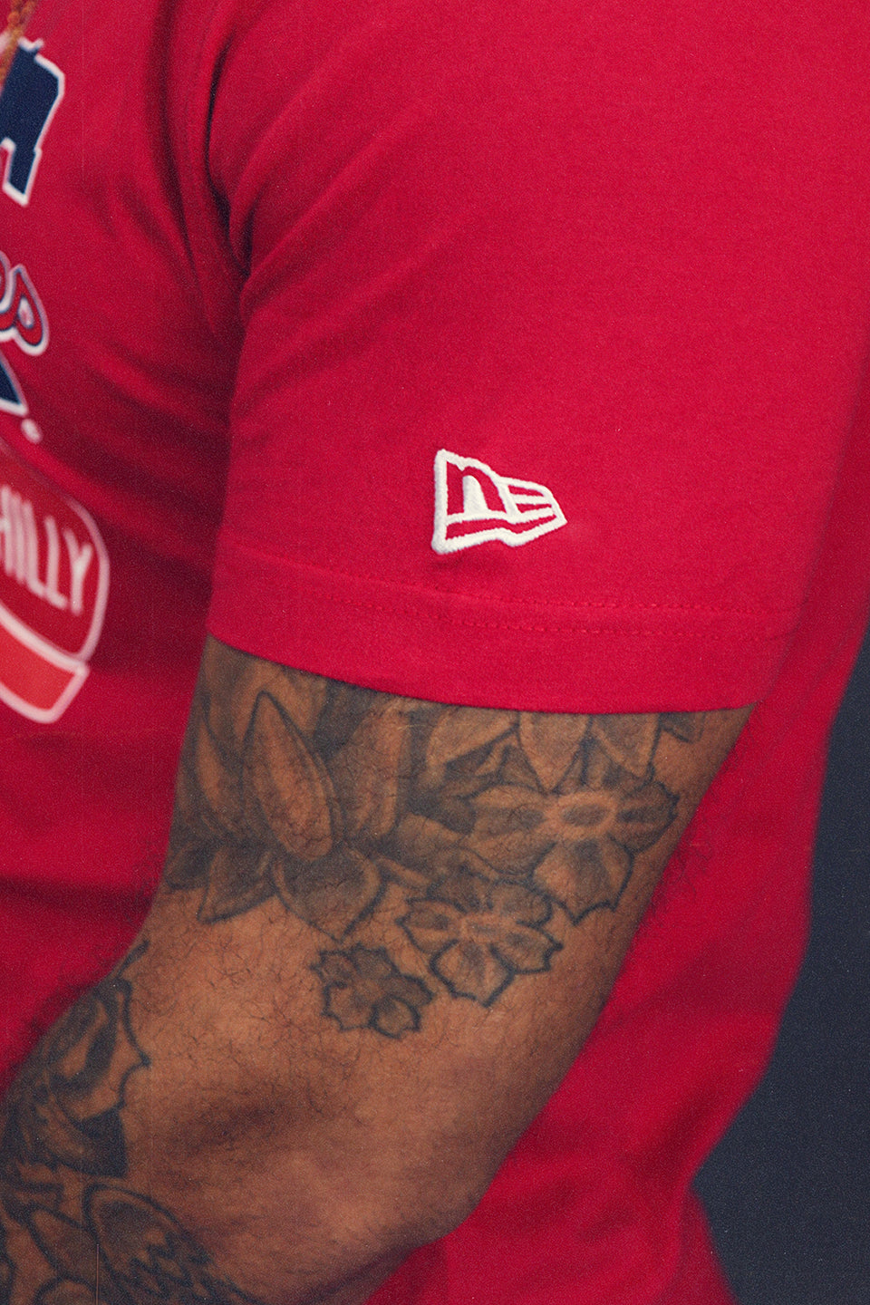 Philadelphia Phillies "City Cluster" 59Fifty Fitted Matching Red T-Shirt