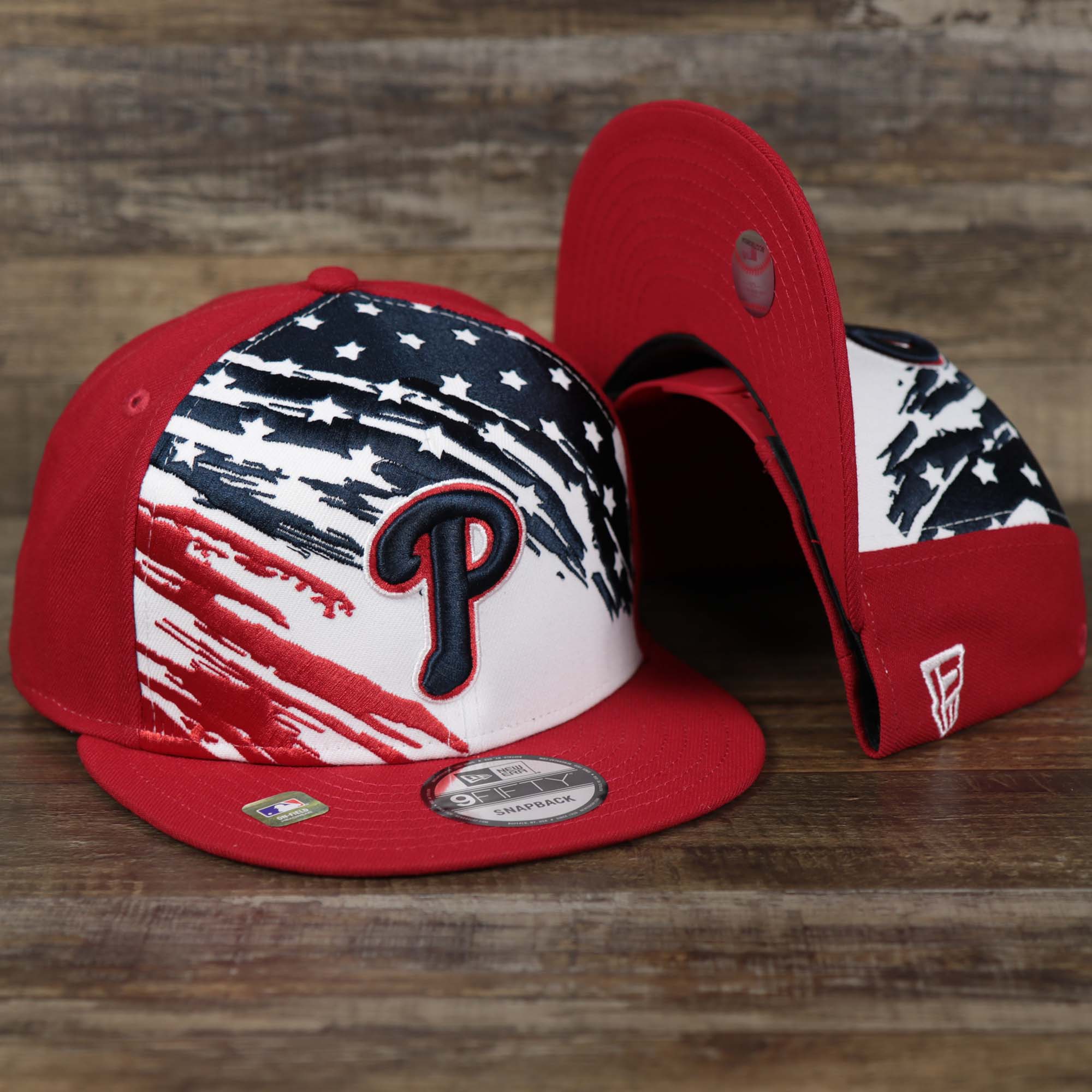 Philadelphia Phillies New Era 2022 4th of July 9FIFTY Snapback