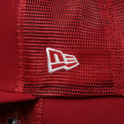 The New Era Logo on the Philadelphia Phillies Metallic All Star Game MLB 2022 Side Patch 59Fifty Mesh Fitted Cap | ASG 2022 Red 59Fifty Cap