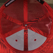 The inside of the Philadelphia Phillies Metallic All Star Game MLB 2022 Side Patch 59Fifty Mesh Fitted Cap | ASG 2022 Red 59Fifty Cap