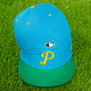 Cooperstown logo on the back of the Philadelphia Phillies Cooperstown "Ice Cream Pack" 1952 All Star Game Side Patch 59Fifty Fitted Cap | Cap Swag Exclusive