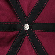 The 47 Brand Engraved Metallic Button on the Cooperstown Philadelphia Phillies White Cooperstown Logo Dad Hat | Cardinal Dad Hat